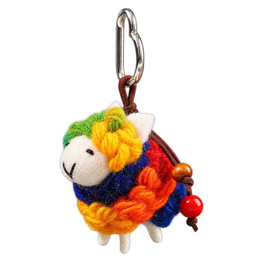 Buttercup Crown Sheep – Breloque de sac en feutre