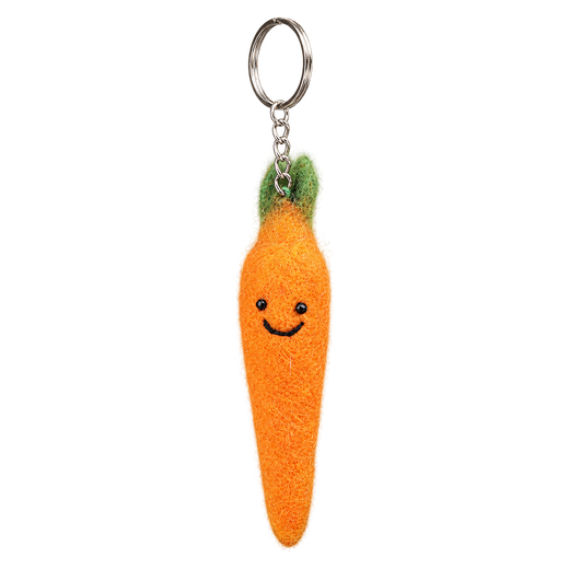 Carrie Carrot – Portachiavi carota in feltro