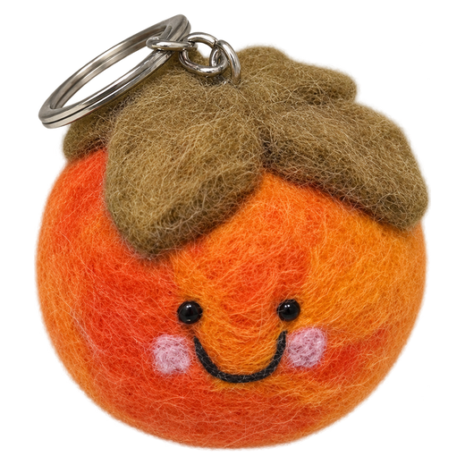 Lucky Persimmon – Vilten sleutelhanger