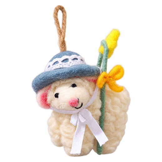 Wishing Star Sheep – Charm de sac mouton en feutre