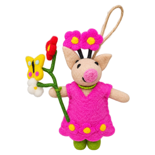Flower Show Pig