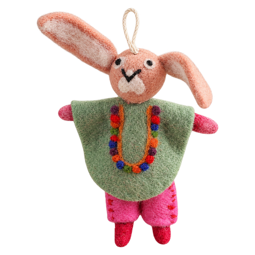 Poncho Bunny in Sage