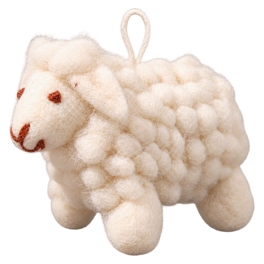 Bobble Sheep – Bijou de sac mouton en feutre