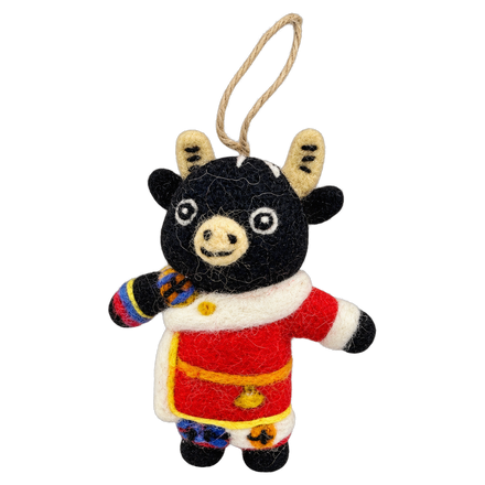 Yak in a Red Coat