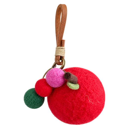 Orchard Apple Bag Charm