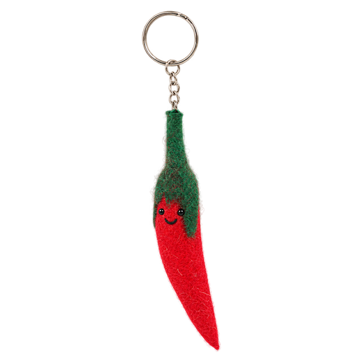 Chilli Charlie – Portachiavi peperoncino in feltro