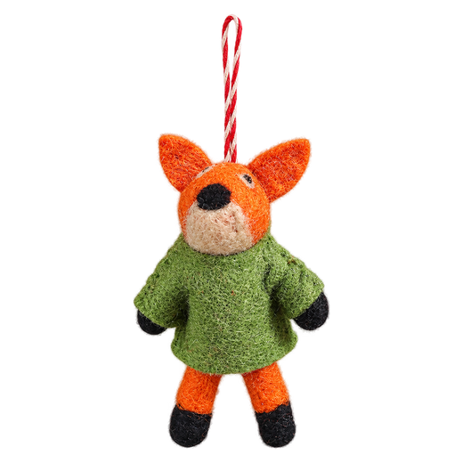 Rowan the Fox – Adorno de zorro de fieltro