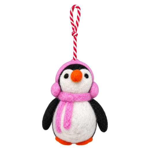 Pink Scarf Penguin
