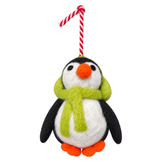 Lime Scarf Penguin