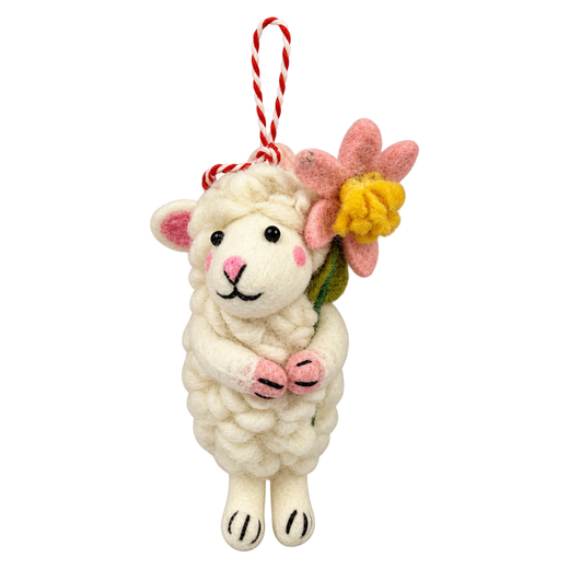 Blossom Sheep – Vilten schaapje als tashanger