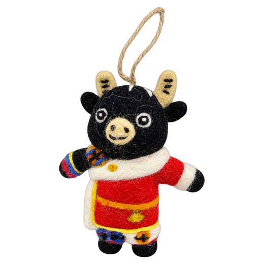 Yak in a Red Coat